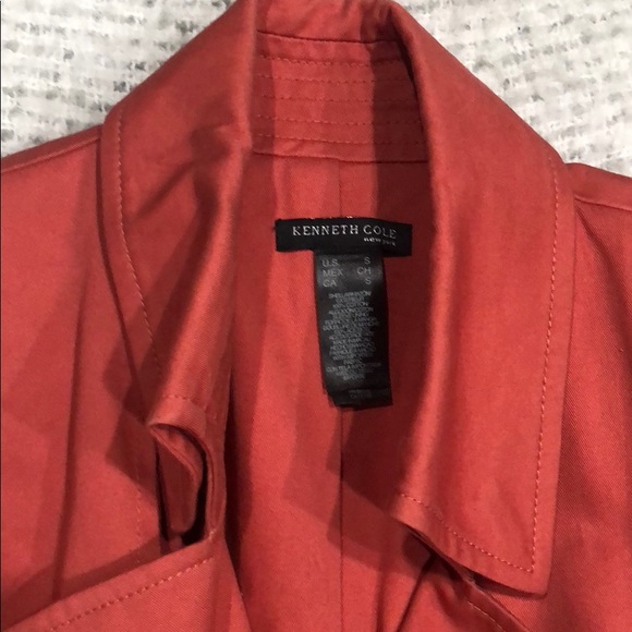 Kennith Cole Trench Coat - Picture 8 of 8